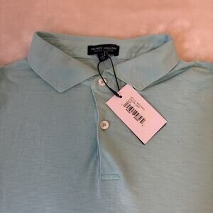 PETER MILLAR Crown Crafted Journeyman Pima Cotton Polo Shirt Men's Size Medium